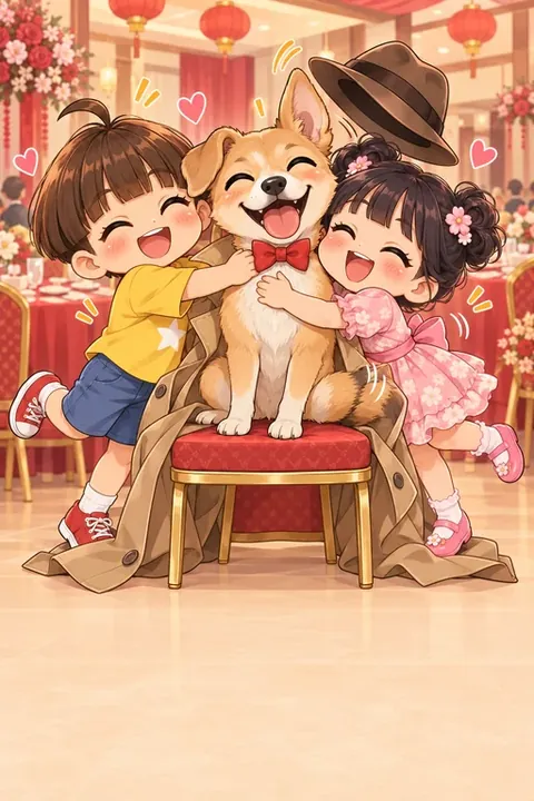 神秘賓客揭曉：原來是柴犬